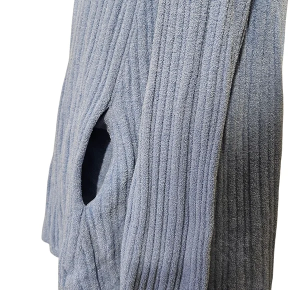 Barefoot Dreams Namaste Cozychic Ultra Lite Ribbed Hooded Cardigan - Picture 6 of 9